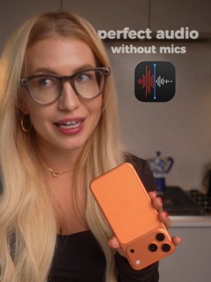 Quick tip: you can actually improve your Voice Memos audio in one tap, straight from your phone.  Did you know you could do that? Audio in this video was recorded using just my phone without any microphones 