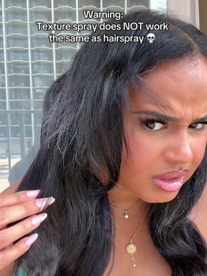 This + already running late, I was about to crash out 💀 I really thought I can replace hair spray with this instead #makeupfail #hairfail #relatable #funnyvideos #fyp