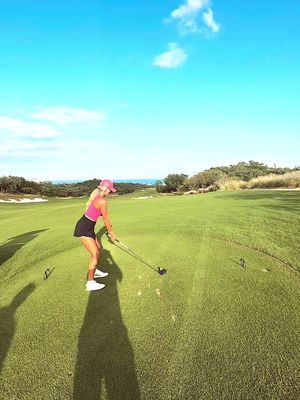 God forbid I want to see the whole golf course
