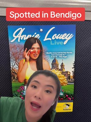 Spotted in Bendigo - in an office cubicle but I’ll take it. There definitely are worse places to find your flyers, like on the floor of the public toilets next to Melbourne Town Hall, trampled on repeatedly. True story. 📍 2 October at Black Swan Hotel. Head to bendigocomedyfestival.com.au for last minute tix. #comedy #comedian #bendigo