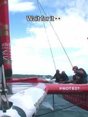 Our take on this trend 👀 Glad to report he is ok after the incident 🙌#SailGP #racing #sailing #CapCut 