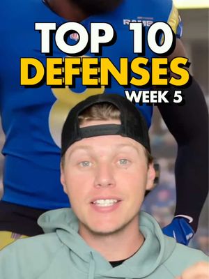 Top 10 Fantasy Defenses For Week 5 ✅ 10. Giants – at NO (4%) With bye weeks starting, this is more of a last-resort play. The Saints have been friendly to opposing defenses and the G-Men held their own against the Chargers, but I’d avoid unless desperate. ✅ 9. Seahawks – vs TB (60%) Seattle has been a top fantasy defense averaging over 12 per game. I just don’t love them against Baker and the Bucs’ offense, so they stay toward the bottom of the list. ✅ 8. Rams – vs SF (26%) Even when they give up points, the Rams rack up sacks and turnovers to keep their floor solid. ✅ 7. Chiefs – at JAX (40%) Underrated unit. Scoring 8 against Baltimore is impressive, and now they face a mediocre Jacksonville offense. ✅ 6. Cardinals – vs TEN (25%) Another sneaky defense that thrives against below-average offenses. Tennessee on the road sets them up for a solid outing. ✅ 5. Bills – vs NE (86%) ✅ 4. Colts – vs LV (29%) In good matchups, Indy’s defense has posted 14 and 15 points. Widely available and worth streaming against Vegas. ✅ 3. Browns – vs MIN (2%) Super underrated because of a brutal schedule to start the year. At home against the Vikings, they’re a legit play. ✅ 2. Vikings – at CLE (80%) ✅ 1. Lions – at CIN (87%)