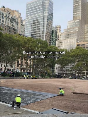 Can’t wait to see my 8am ice skaters again soon #bryantpark #nyc #newyorkcity 