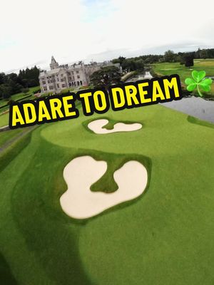 Adare - to dream ☘️ The 2027 Ryder Cup. 100 years in the making. Adare Manor, Limerick, Ireland.  #RyderCup #golf 