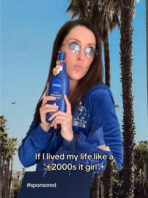 #Sponsored An ICONIC partnership between @NIVEA USA & @Juicy Couture 💙 Share your #SkinLikeVelour moment and tag @niveausa for your chance to be featured & visit skinlikevelour.com for a chance to win a piece of the collection for yourself! #SkinLikeVelour #2000s   