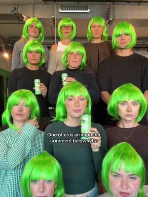 One of is an imposter … Which one of us ?  #matcha #perfectted #bob #startup #behindthescenes 