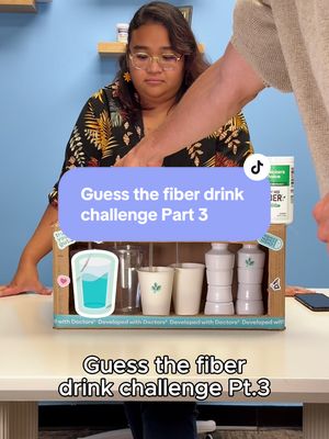 Part 3 - Guess the fiber drink challenge 👀 Easy Mix Fiber turns your favorite drink into a prebiotic beverage for your gut health.‡ Each serving gives you 6 grams of prebiotic fiber from 2 clinically studied sources that support your: ✅ Digestive health‡ ✅ Regularity‡ ✅ Feelings of fullness‡ Just stir, sip, and start getting more fiber in your day.✨ #tastetest #tastetestchallenge #fiber #fibersupplement #guttok     ‡These statements have not been evaluated by the Food and Drug Administration. This product is not intended to diagnose, treat, cure or prevent any disease.