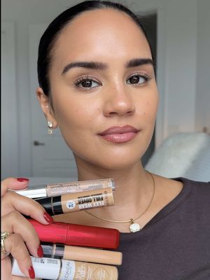 My top 5 favorite, affordable concealers from the drugstore Neutrogena Radiant Cream Concealer Maybelline Fit Me Concealer Loreal True Match Concealer Loreal Skin Ink Concealer Revlon Flex Wear Concealer Drugstore makeup, affordable makeup, concealer review, makeup review, makeup on a budget, #drugstoremakeup #affordablemakeup #concealer #makeupreview 