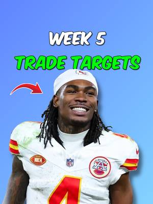 Week 5 Trade Targets In Fantasy Football 🏆 #nfl #fantasyfootball #fantasyfootballadvice #fyp