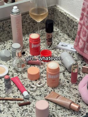 Girl WHATEVER! Go get ready 😙 #girlwhatever #whatever #girlhood #grwm #girlhood 