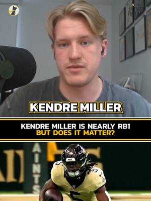 Kendre Miller Has Become a Fascinating Fantasy Waiver Wire Play 👀 #KendreMiller #NewOrleansSaints #FantasyFootball #Week5 #NFL