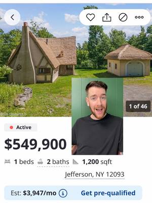 Cute cottage but please pick up a paintbrush  #zillow #realestate #interiordesign #realtor #fyp 