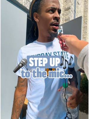 Step up to the mic… 🎤🎶 #memphisgrizzlies #karoke #questionoftheday 