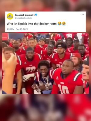 Kodak just be on side missions 😭 #cfb #college #football #collegefootball #kodakblack #funny #fyp #explore