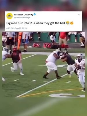 Big man was moving 😂🔥 #cfb #college #football #highschoolfootball #collegefootball #funny #fyp #explore
