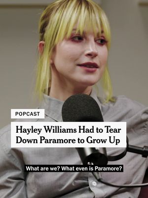 @Paramore  frontwoman Hayley Williams went deep with Popcast about the current state of her beloved band, her latest solo album and what might come next.  Watch the full interview at YouTube.com/Popcast