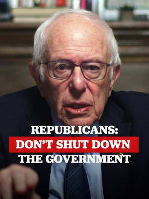 Republicans are poised to shut down the government. Here’s how they can get my support: 1) Don’t take health care away from 15 million people with Medicaid cuts 2) Don’t increase premiums by 75% for 20 million Americans 3) Don’t don’t move us toward authoritarianism