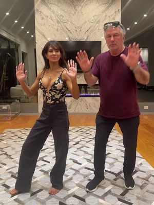 Alec tries our routine 😭🤣💙 @Davy&Melo✨ #dancingwiththestars #dwts #hilariabaldwin 