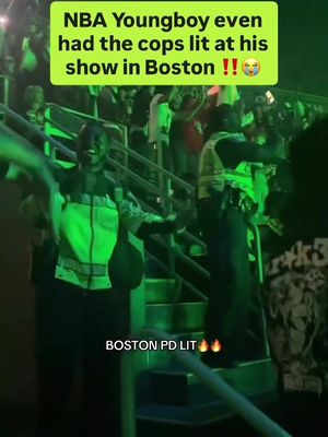 NBA YoungBoy even had the cops turning up at his MASA tour stop in Boston 🔥 What do y’all think of his tour so far⁉️ 🎥: (TikTok / @tendersnfries)