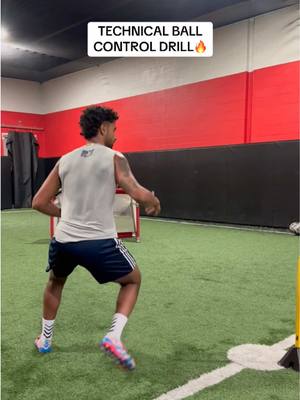 Getting comfortable with the ball = confidence in the game #Soccer #Football #BallControl #SoccerSkills #SoccerTraining