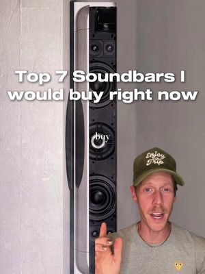 These are the top 7 soundbars I would buy right now  @Sonos  @Bang & Olufsen  @Bose  @SamsungUS  Nakamichi Rel Acoustics  #productdesign #top7recs  #soundbars   
