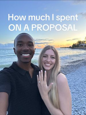 How much I spent on a surprise proposal 👀💍 I know that I went a little all out on this, but I really wanted to do something special. Having a photographer was definitely a must for me and Steph - to us, photos are really important and very sentimental, and I knew that if we had a photographer, all we would need to focus on was each other! Here’s the cost breakdown - ➡️ Hotel - $1,255.11 ➡️ Rental Car - $285.18 ➡️ Gas - $57.18 ➡️ Photographer - $847.50 ➡️ Meals & Drinks - $524.78 ➡️ TOTAL - $2,969.75 We’ll share more about the engagement ring (and of course how much it cost) soon!  #ProposalExpenses #ProposalStory #EngagementExpenses #CostOfEngagement #EngagementRing   