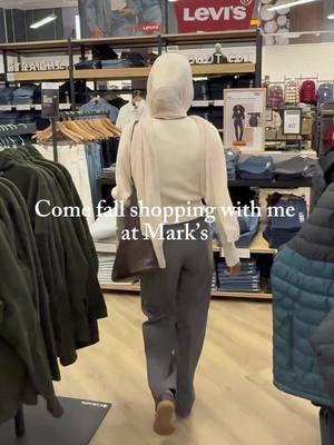 POV: you’re going fall shopping with me  @Mark’s 🍁 🤎 I was so excited to work with Mark’s and showcase their fall collection. If you are looking to expand your capsule wardrobe, Mark's is the place to shop! #Ad #MarksCanada #MarksPartner