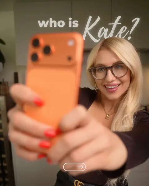 Don’t think I’ve ever actually introduced myself on here 👀  So hi & welcome to my little corner of TikTok! If you’re new here, I’m Kate. I started making silly videos on my phone just for fun… and somehow I get to call this a job now. Swipe through to see the wild ride it’s been so far! If you made it this far, we’re basically friends now, drop a 👋 in the comments, and thank you for being here!