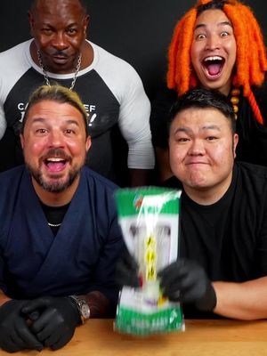 Who would have succeeded? #tiktokfood #collab @ChefRush @Kyle Istook @ドレッド山田👹Dread Yamada 