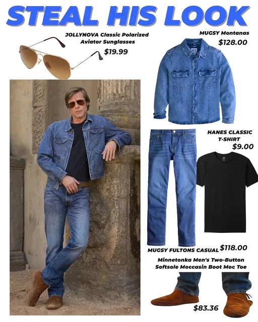 Brad Pitt serving us some #fall #fashion inspo