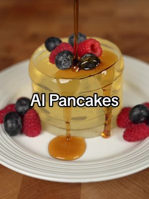 AI Pancakes?! #ai #pancakes #EasyRecipe 