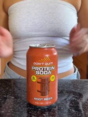 The proof is in the pour 👏 15g protein. Zero sugar. No artificial colors or flavors. #ProteinSoda #DontQuitProtein