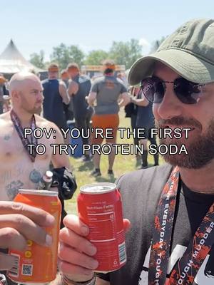 The verdict is in. Shop Protein Soda at @walmart, @albertsons, @safeway, @jewelosco, @officialacme, @shawssupermarkets 🛒⁠ #DontQuit #ProteinSoda #ToughMudder #SpartanRace