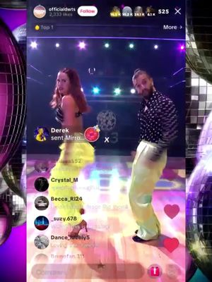 Whitney Leavitt and pro Mark Ballas perform a Samba to “Shake Ya Ass” (Radio Edit) by Mystikal. #TikTokNight #DWTS 