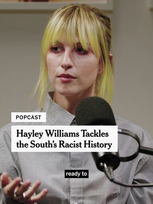 "I'll be the biggest star at this racist country singer’s bar." Hayley Williams revealed to Popcast who that line on her new solo album is about — and why she felt the need to write about racial issues in the South. #hayleywilliams #paramore #fyp 