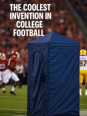 This is one of the coolest inventions in college football 🚽 #cfb #CollegeFootball #football 