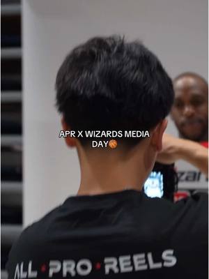 We love Media Days 🤭 @Washington Wizards #sports #NBA  