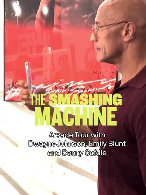 The Smashing Machine 2000 Arcade. October 2 & 3, 305 Canal St. NYC. 15+ Arcade games (where you can play as Mark Kerr), exclusive merch, props from the movie and a 2000s recreation MMA ring. Show your movie ticket for entry.