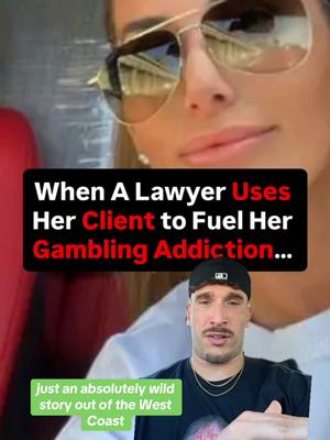 One of the wildest stories regarding someone’s gambling addictions that you’ll ever hear.  Stealing $8.7m of your clients money to live in Vegas and pretend you have a method to win on slots…. W T F @Vinny B  #fyp #story #reaction #sportsbetting #money #gambling #lawyer #scandal #criminal #steal #client #vegas #lasvegas #casino #viral #trending 
