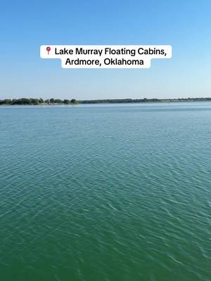 Add Oklahoma to your bucket list??!    📍 Lake Murray Floating Cabins, Chickasaw Country, Oklahoma  #oklahoma #oklahomacheck #lakemurrayoklahoma #travelok #traveloklahoma 