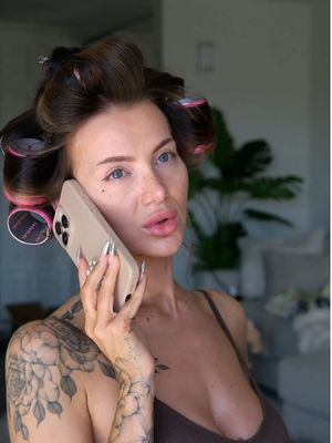 My hair god @danielkpalmerhair 🎀 #hairtransformartion #hairstylist #transition #fyp #beauty 