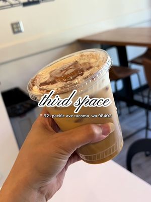 Newest coffee shop in Tacoma, WA — @thirdspacetacoma 🤍 #goodeatswithjenny #pnw #tacoma #tacomawashington #coffeeshop #coffeetiktok #cafe #coffeetime #coffeerun #seattlelifestyle #coffeereels 
