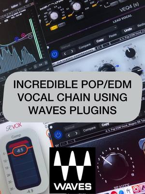 Hop over to my Instagram account for this video and comment ‘waves’ to get all the plugin presets used in this vocal chain via DM