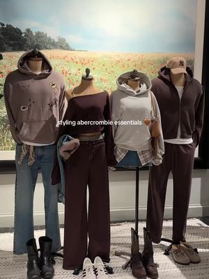 Comfort first. Compliments second. . . #abercrombie #abercrombiehoodie #sets #cozy #fallfashion