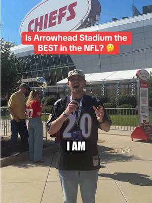 Is Arrowhead stadium and Chiefs Kingdom the best in the NFL? 👀 #kansascitychiefs #chiefskingdom #nfl #nflfootball #nfltiktok 