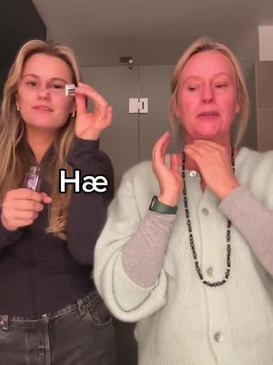 Annonse for @L’Oréal Paris // meg og mamma gjør vår hudpleie mens jeg stiller min STRENGE mor hypotetiske spørsmål😂 vis det til moren din og se om hun er like streng #pov #lorealpairsskin #viral #skincare #relaterende #mor #humor #serumleduo