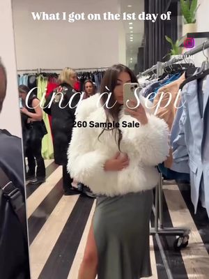 @Cinq à Sept Sample Sale is on until October 5th! Here are my finds with prices 🖤 Influencers can apply for the collabs via @Invyted - Influencer App  #samplesale #nycfashion #invyted #cinqasept  