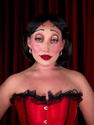 Betty Boop Cosplay ❤️‍🩹 #bettyboop #cosplay #makeuptransformation #makeuptransition #bettyboopmakeup @MaybellineUK @BEAUTY BAY 