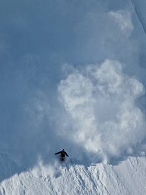 @Markus Eder went full send on this rowdy line in AK.