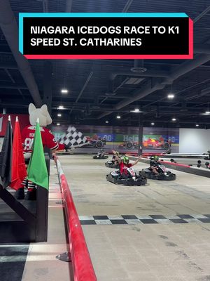 Gali been real quiet since this race…  Thank you to @K1 Speed St. Catharines for having us out for some team bonding and autographs!  #hockeytiktoks #OHL #NiagaraIceDogs #gokarting 